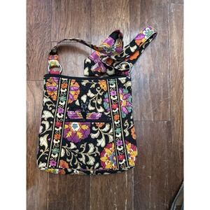 Vera Bradley Quilted Hipster Crossbody Bag Suzani Cottagecore‎ fairy